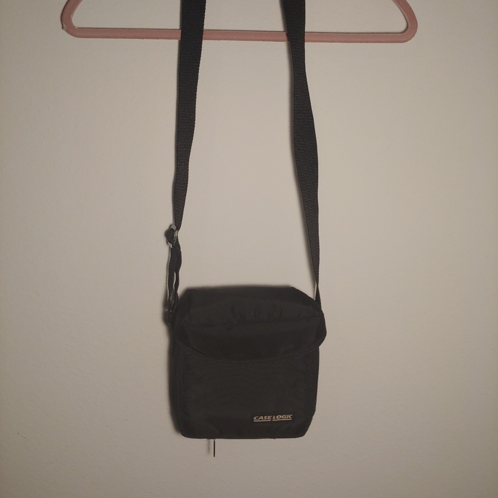 Crossbody black bag